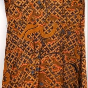 Indonesian Batik Wrap dress